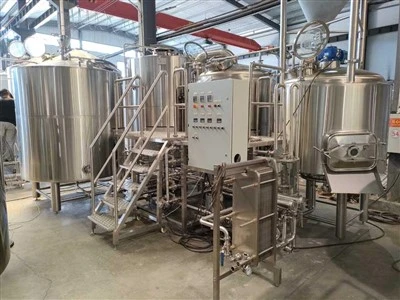 2-kärl Microbrewery Brewhouse 500L-1000L
